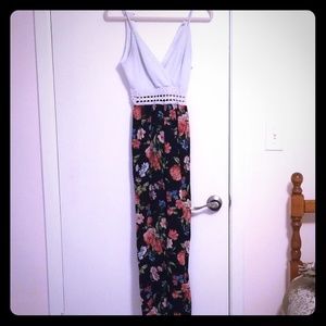 floral jumpsuit